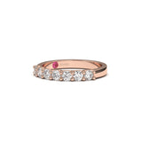 Champs Elysees 7 Diamonds Eternity Ring - Custom Design