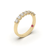 Champs Elysees 7 Diamonds Eternity Ring - Custom Design