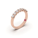 Champs Elysees 7 Diamonds Eternity Ring - Custom Design