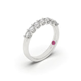 Champs Elysees 7 Diamonds Eternity Ring - Custom Design