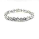 1 Carat Classic Round Tennis Bracelet - 27.00 Carats - Lab Eco Diamonds