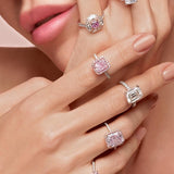 5ct Emerald Cut Engagement Ring