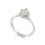 Signature Natural Champagne - Yellow Raw Ring