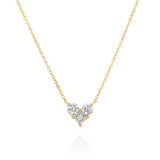 3 Stone Heart Pendant – The Shape of Love