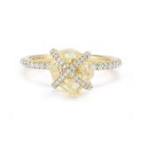 2.80ct Yellow Embrace Yellow Natural Raw Yellow Ring