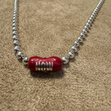 Iconic NOW Sterling Silver Bead Necklace