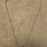 Iconic NOW Sterling Silver Bead Necklace
