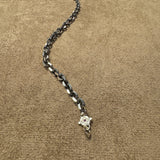 Raw Linked Chain Bracelet