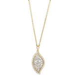 1.40CT Ice Mini Flame Diamond Necklace