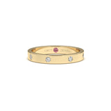 Wedding 8 Diamond Bezel Eternity Ring - Custom Design