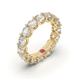 Anniversary Round Brilliance Ring -Custom Design