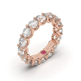 Anniversary Round Brilliance Ring -Custom Design