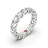 Anniversary Round Brilliance Ring -Custom Design