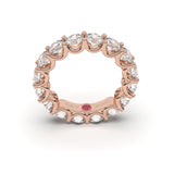 Anniversary Round Brilliance Ring -Custom Design