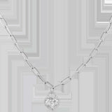 Mini Heart Necklace - Various Diamond Combinations - Real Diamonds