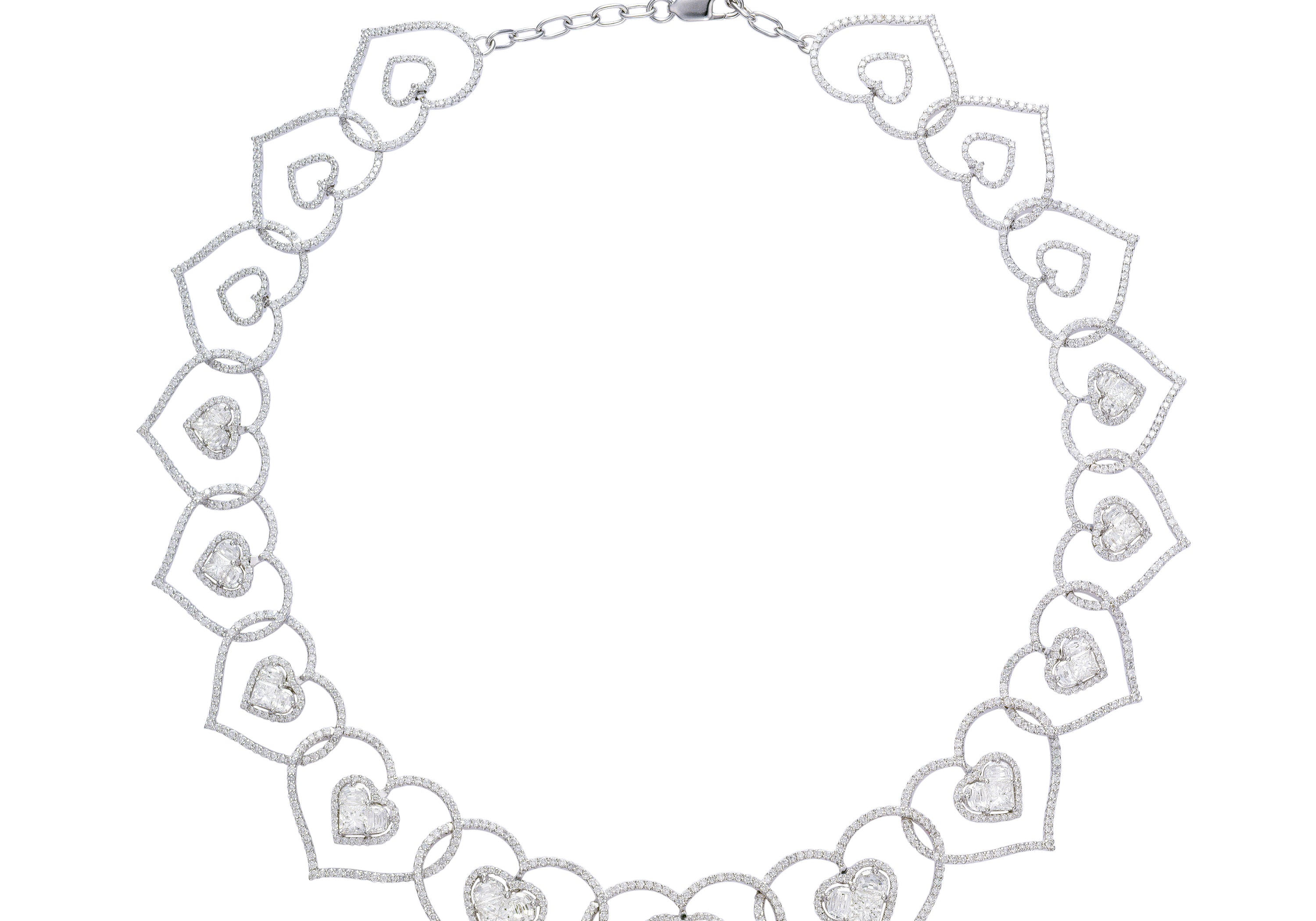 Queen's Hearts Necklace