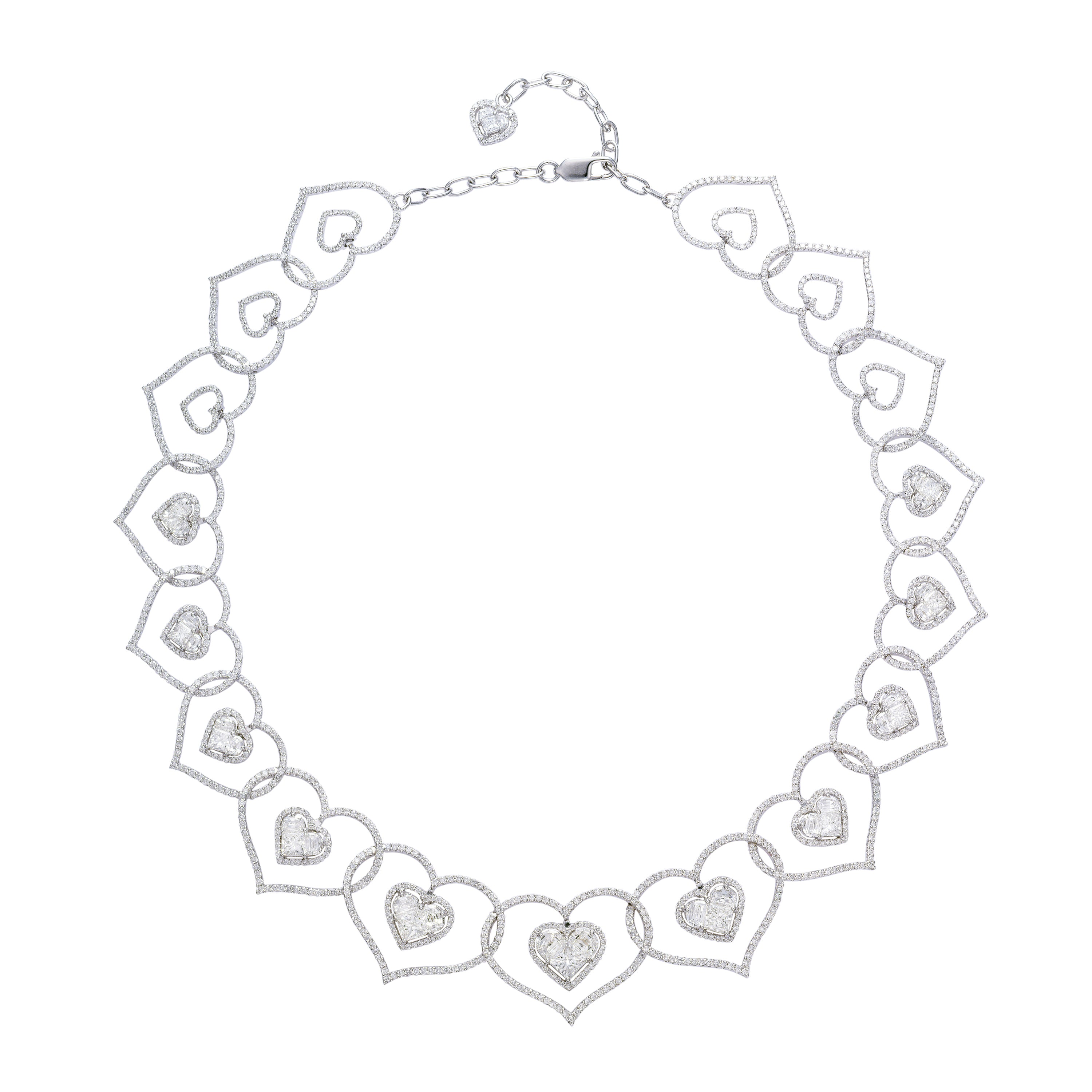 Queen's Hearts Necklace