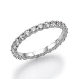 Anniversary Round brilliance Ring 2.5 Carat  -Lab Eco Diamonds
