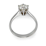 0.70CT GIA Classic Diamond Crown Ring - Real Natural Diamonds