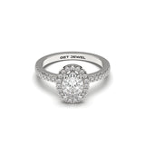 OPULENCE White - 1.01ct Oval Halo 4 Micro Band - Lab Eco Diamond