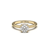 GLORY - Round 4 Prongs Smooth Band
