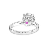 ASTRAL - 1.02CT Round 4 Prongs Engagement Ring - Lab Eco Diamond
