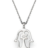 Tiny HAMSA Star Hand