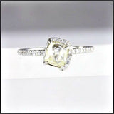 Champagne Bubbles Natural  Raw Ring