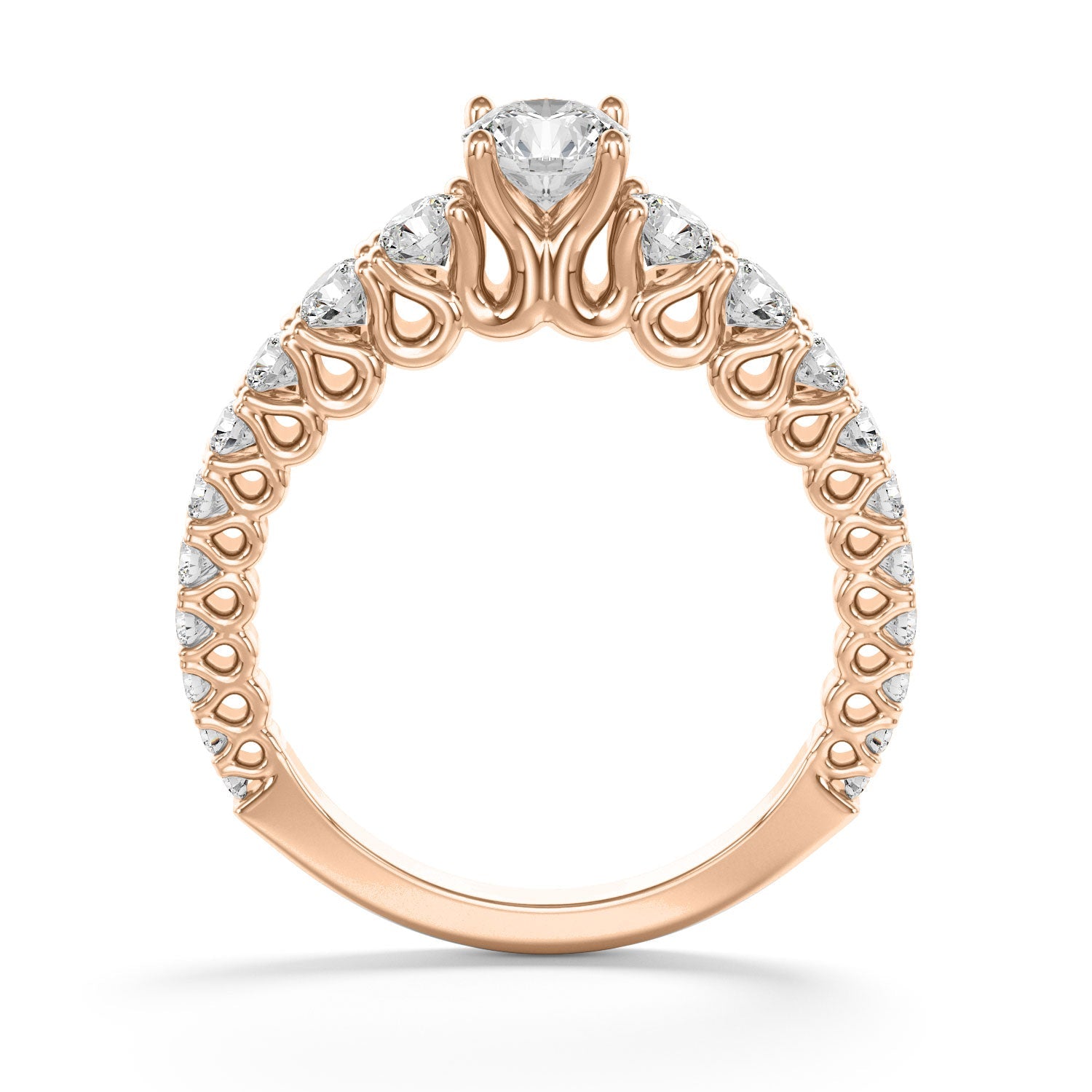 Waterfall - Master Piece Of Ring- 1.20 - 1.50 Carats