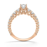 Waterfall - Master Piece Of Ring- 1.20 - 1.50 Carats