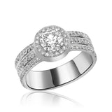 Multi Pave Of Adi - Solitaire Ring- 0.50 - 1.00 Carat