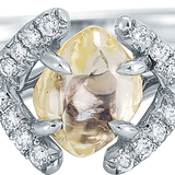 Unity Natural Lemon - Natural Yellow Raw Ring