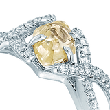 Unity Natural Lemon - Natural Yellow Raw Ring