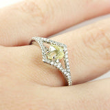 Victorian Lemon - Yellow Natural Raw Ring