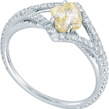 Victorian Lemon - Yellow Natural Raw Ring