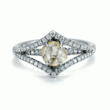 Victorian Natural Champagne - Yellow Natural Raw Ring