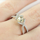 Unity Natural Lemon - Natural Yellow Raw Ring