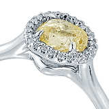 Grace Lemon - Yellow Natural Raw Ring