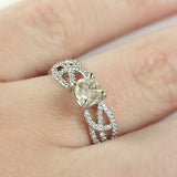 Vine Lemon - Natural Yellow Raw Ring