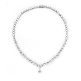 Pear Shape Diamond Necklace 30.21ct