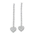Endless Love Earrings - Various Diamond Combinations - Real Diamonds