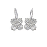Flower's Fashion Earrings - Various Diamond Combinations - Real Diamonds