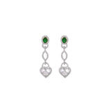 Gems Sparks Earrings - Various Diamond Combinations - Real Diamonds