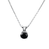 Tie Space - Design Ring- Real Natural Black Diamonds