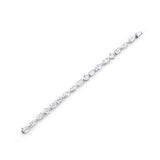 18.31ct Multi Shape Tennis Bracelet 1 Carat Size