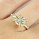 2.80ct Yellow Embrace Yellow Natural Raw Yellow Ring