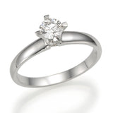 Anat - Twisted Head Solitaire Ring 0.50 - 1.20 Carat