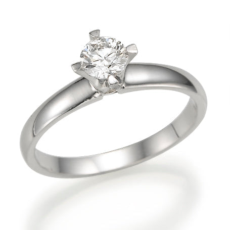 Anat - Twisted Head Solitaire Ring 0.50 - 1.20 Carat