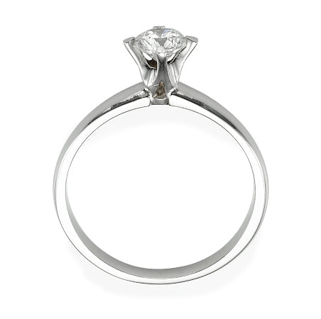 Anat - Twisted Head Solitaire Ring 0.50 - 1.20 Carat