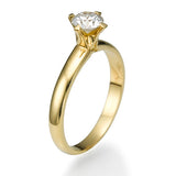 Anat - Twisted Head Solitaire Ring 0.50 - 1.20 Carat